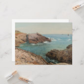海を望む（沿岸の風景） （海洋） カード (正面/裏面インサイチュ)