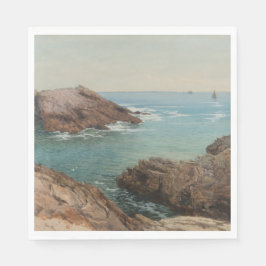 海を望む（沿岸の風景） （海洋） スタンダードランチョンナプキン
