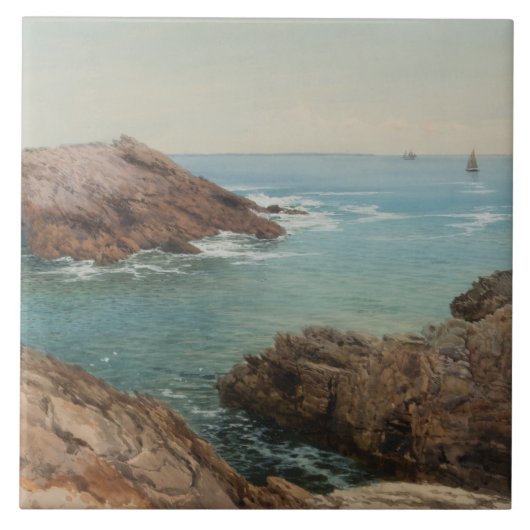 海を望む（沿岸の風景） （海洋） タイル (正面)