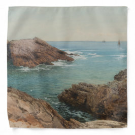 海を望む（沿岸の風景） （海洋） バンダナ