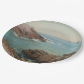 海を望む（沿岸の風景） （海洋） ペーパープレート (アングル)