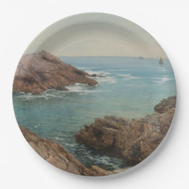 海を望む（沿岸の風景） （海洋） ペーパープレート