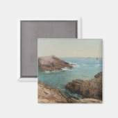 海を望む（沿岸の風景） （海洋） マグネット (正面/裏面)