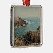 海を望む（沿岸の風景） （海洋） メタルオーナメント (右)
