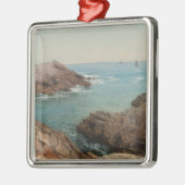 海を望む（沿岸の風景） （海洋） メタルオーナメント (左)