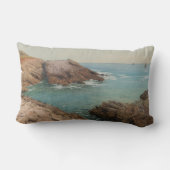 海を望む（沿岸の風景） （海洋） ランバークッション (裏面)