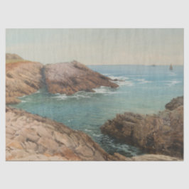 海を望む（沿岸の風景） （海洋） 薄葉紙