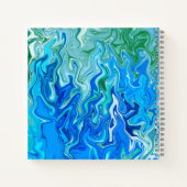 海を流れる….. ノートブック (裏面)