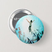 海を浸して下さい 缶バッジ (正面&裏面)