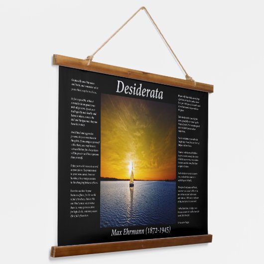 海を渡って航海する 吊り下げ型タペストリー (傾斜あり)