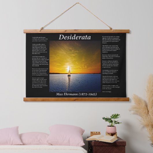 海を渡って航海する 吊り下げ型タペストリー (寝室)