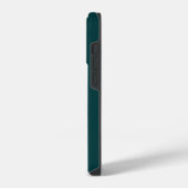 海を渡る海の馬に乗るアクアマン iPhoneケース (左側面)
