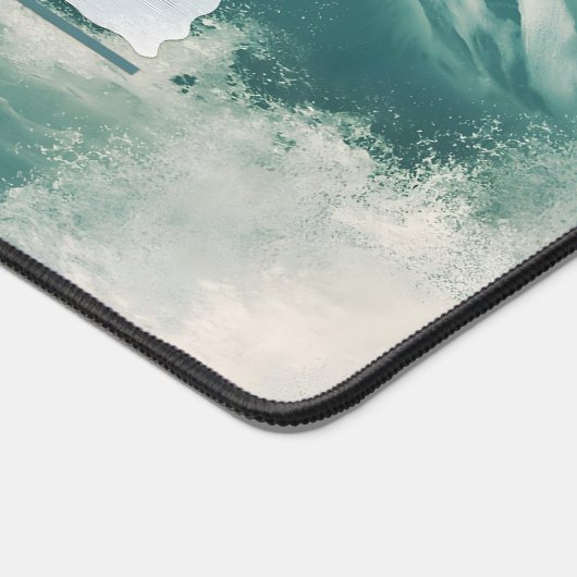 「海を渡る」感動的引用文 デスクマット (コーナー)