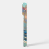 海を航行する船 iPhoneケース (左側面)
