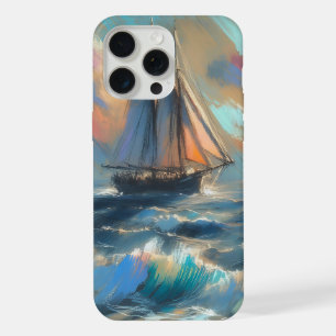 海を航行する船 iPhone 15 PRO MAXケース