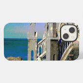 海を見下ろす教会 iPhoneケース (裏面横)