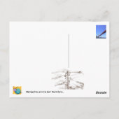 海を見渡す… ポストカード (裏面)