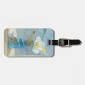 海を見落とす白い花 ラゲッジタグ (正面横)