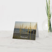 海を越えてオート麦ありがとう サンキューカード (正面)