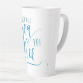 海を開放せよ カフェラテマグ (右アングル)