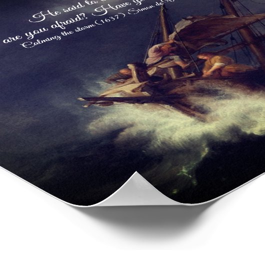 海を静める ポスター (角)