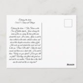 海を静める ポストカード (裏面)