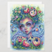 海アイズマーメイドファンタジーガールシーアートカード (正面/裏面)