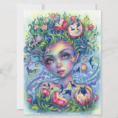 海アイズマーメイドファンタジーガールシーアートカード (正面)