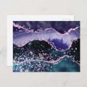 *~*海アガテシナグリッターAP8 ポストカード (正面/裏面)