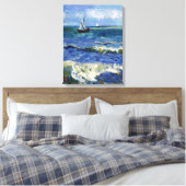 海アクリル絵画ウォールアート キャンバスプリント (インサイチュ (寝室))