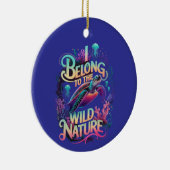 海アシ鮮やかガメ セラミックオーナメント (右)