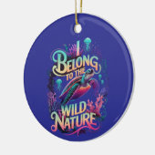 海アシ鮮やかガメ セラミックオーナメント (左)