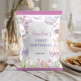 海アニマルガール誕生日チップバッグラッパー チラシ