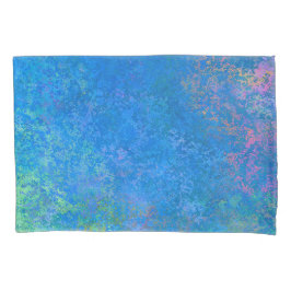 海アルコールインクでアクリル抽象芸術注ぎ 枕カバー