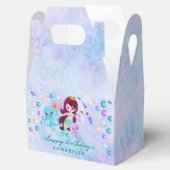 海アンダーザシーマーメイドテーマハッピーバースデー フェイバーボックス (オープン)