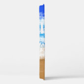 海アートブルーウェーブオンサンディビーチ Case-Mate iPhoneケース (裏面 / 右)