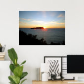 海アートワークと家庭用デコー ポスター (ホームオフィス)