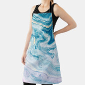 海アート：大理石瑪瑙の渦巻き。 エプロン (インサイチュ)