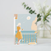 海イタリアン女都市 ポストカード (スタンド正面)