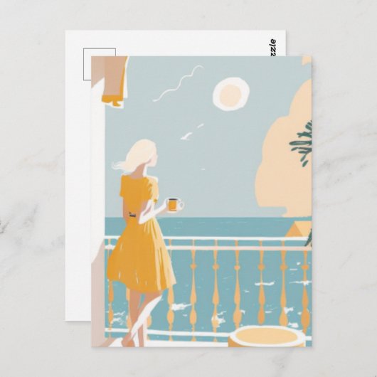 海イタリアン女都市 ポストカード (正面/裏面)