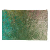 海インスパイアアルコールインク抽象芸術 枕カバー (裏面)