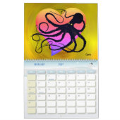 海インスパイアアートワーク – 大きなカレンダー カレンダー (2月 2027)