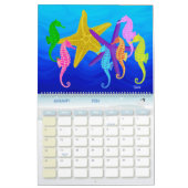 海インスパイアアートワーク – 大きなカレンダー カレンダー (1月 2026)