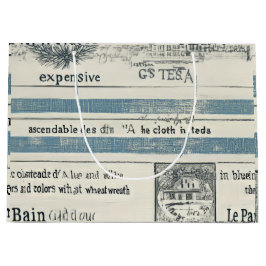 海インスパイア抱き枕と海詳細 ラージペーパーバッグ