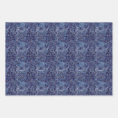 海インスパイア旋回波型 ラッピングペーパーシート (正面2)