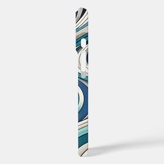 海インスパイア波模様 Case-Mate iPhoneケース (裏面 / 左)