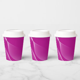 海インスパイア紙カップはっきりした – 波デザイン 紙コップ