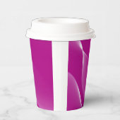 海インスパイア紙カップはっきりした – 波デザイン 紙コップ (右)