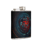 海インフェルノ赤グロー フラスク (右)