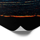 海インフェルノ赤グロー ポスター (角)